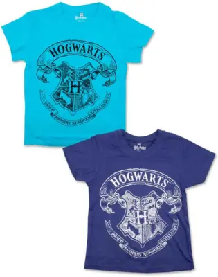 Harry Potter Kort T-shirt Hogwarts
