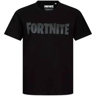 Fortnite Kort T-shirt Sort