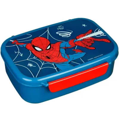 Spiderman Madkasse Blå 1-rum
