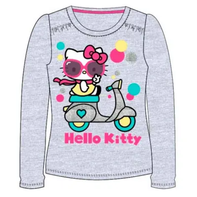 Hello Kitty LS T-shirt Grå