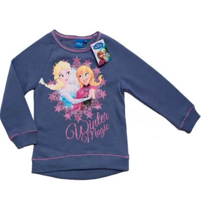 Disney Frost Sweatshirt Lilla Anna og Elsa