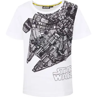Star Wars T-Shirt The Galaxy Hvid