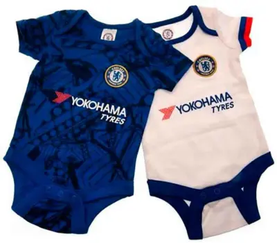 Chelsea FC Bodysuit 2-Pak