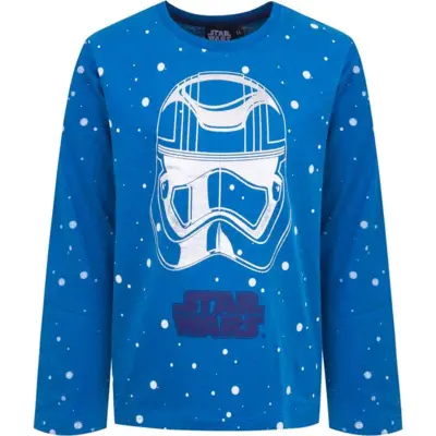 Star Wars T-Shirt Langærmet Blå