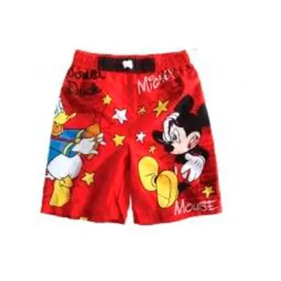 Mickey Mouse badeshorts rød - LamaLoLi