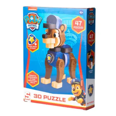 Paw Patrol Puslespil 3D Chase