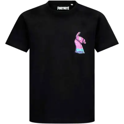 Fortnite T-Shirt Kort Lama Sort
