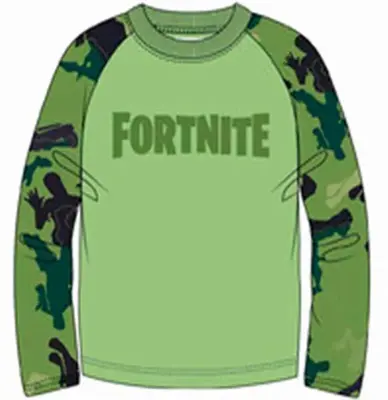 Fortnite Langærmet T-Shirt Grøn