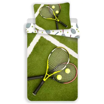 Tennis Sengetøj 140x200 i Bomuld