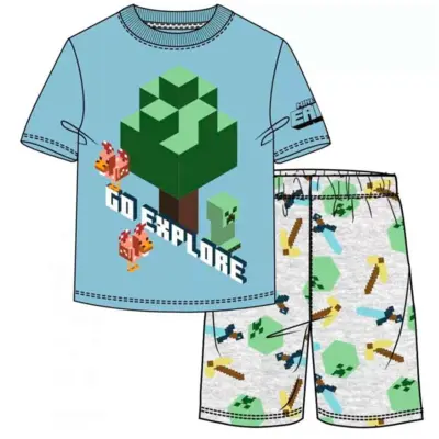 Minecraft Sommer Pyjamas Go Explore