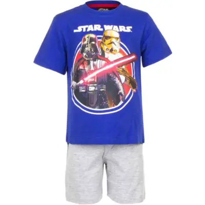 Star Wars Sommer Pyjamas Darth Vader Blå