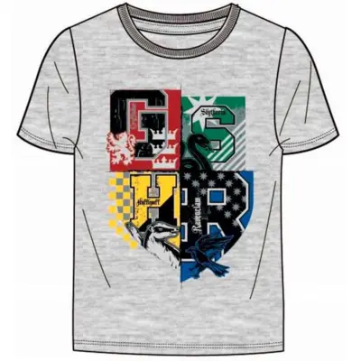 Harry Potter Kortærmet T-Shirt Grå