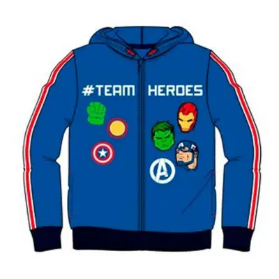 Avengers Hættetrøje med Lynlås Team Hero
