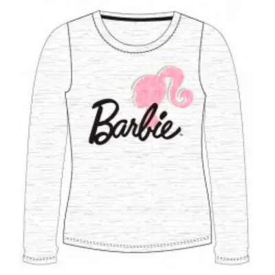 Barbie Langærmet T-Shirt Grey Melange