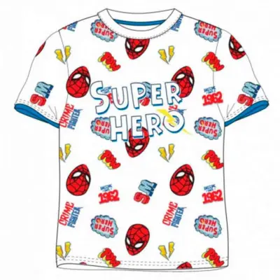 Spiderman Kort T-Shirt SuperHero