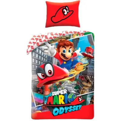 Super Mario Sengesæt 140x200 Odyssey