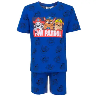 Paw Patrol Kort Pyjamas Blå