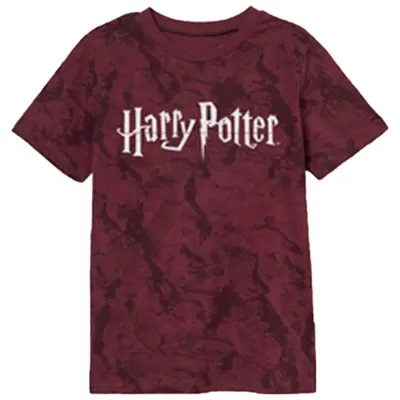 Harry Potter Kortærmet T-Shirt Rød Sort