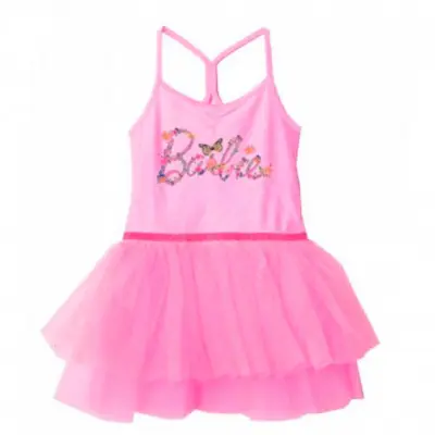 Barbie Tulle Kjole Pink