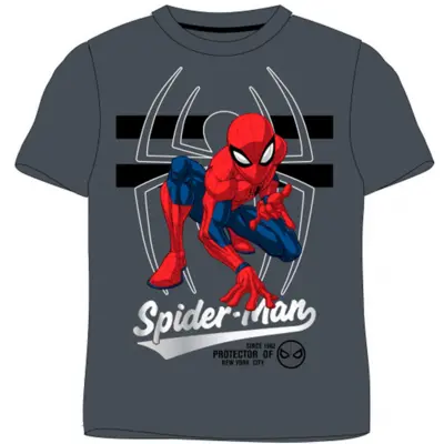 Marvel Spiderman Kort T-Shirt Grå