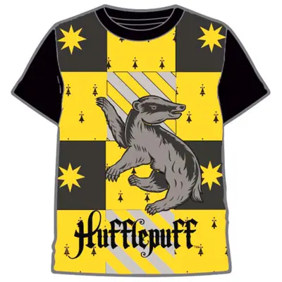 Harry Potter Kort T-Shirt Hufflepuff