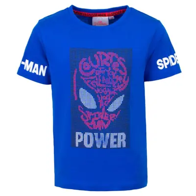 Spiderman Kortærmet T-shirt Blå Power