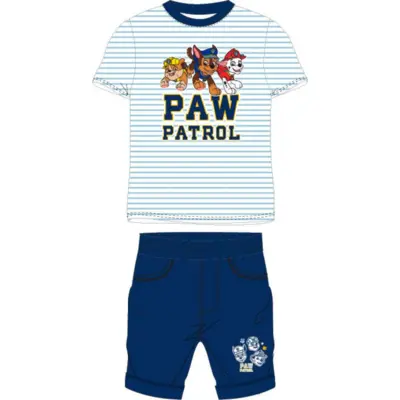 Paw Patrol Sommersæt T-shirt samt Shorts