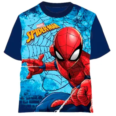 Spiderman T-shirt Kortærmet Navy