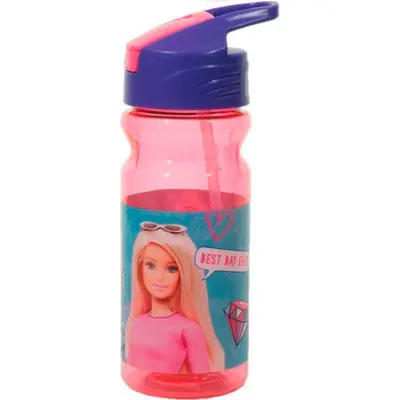 Barbie Drikkedunk 500 ML med Sugerør
