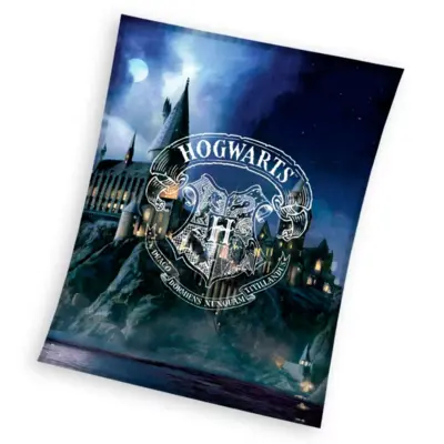Harry Potter Tæppe 150x200 cm Hogwarts