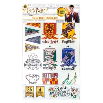 Harry Potter Tatoveringer Sæt 35 stk