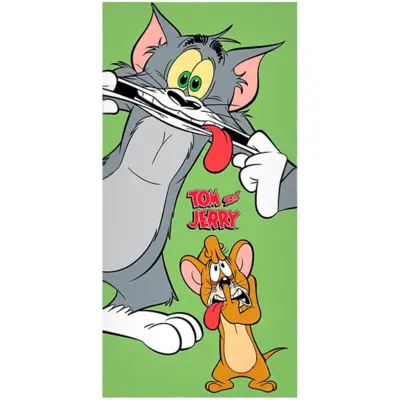 Tom og Jerry Badehåndklæde 70x140