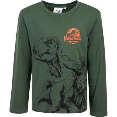Jurassic World T-shirt Langærmet Grøn