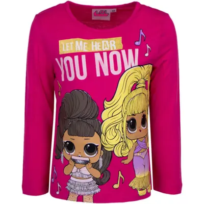 LOL Surprise T-shirt Langærmet i Pink