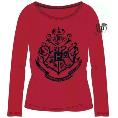 Harry Potter T-shirt Langærmet Rød