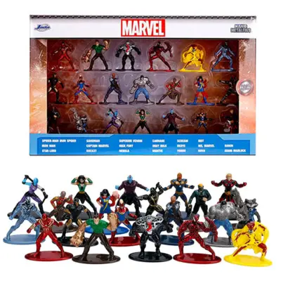 Marvel Avengers Nano Metal Figurer 20 stk