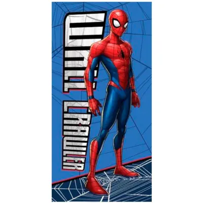 Spiderman Badehåndklæde 70x140 Wall Crawler