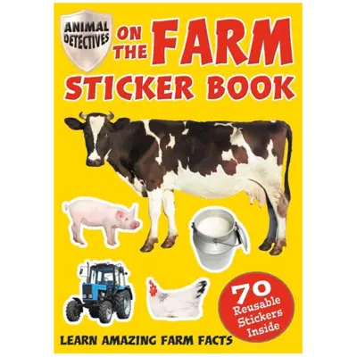 Stickerbog Animal Detective Farm