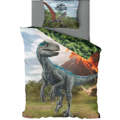 Jurassic World Sengetøj 140 x 200 2-Sidet