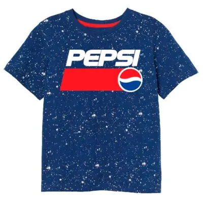 Pepsi Cola Kortærmet T-shirt Blå