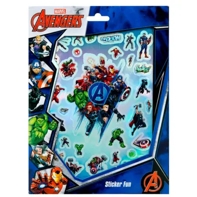 Marvel Avengers Klistermærker 8 ark