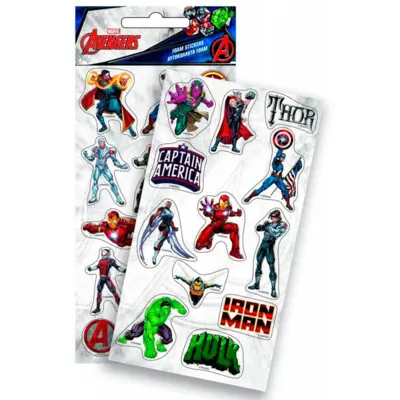 Marvel Avengers Skum Klistermærker 2-ark