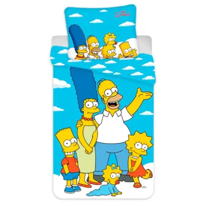 Simpson Sengetøj 140 x 200 The Simpsons