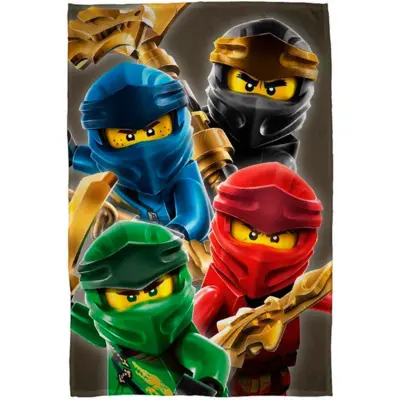 Lego Ninjago Fleecetæppe 100x150