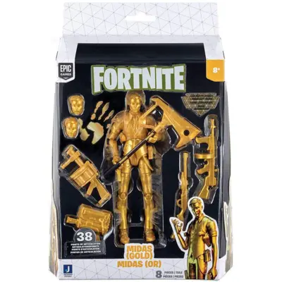 Fortnite Figur Midas Gold Legendary 15 cm