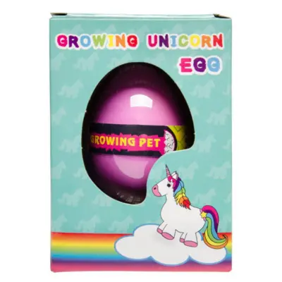 Unicorn Æg med voksende Unicorn figur