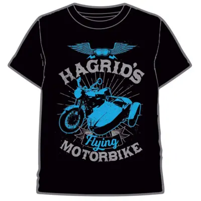 Harry Potter T-shirt Kort Hagrids Motorbike