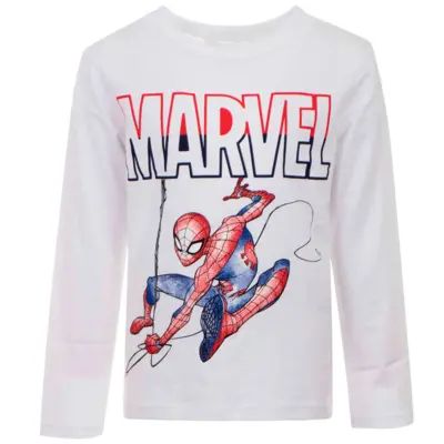 Spiderman T-shirt Hvid Marvel
