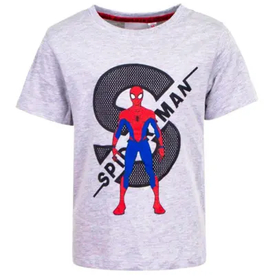 Spiderman T-shirt Kortærmet Grå
