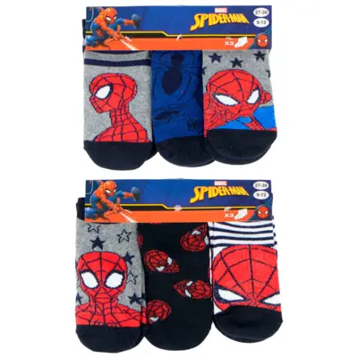 Marvel Spiderman Strømper 3-pak Spidey
